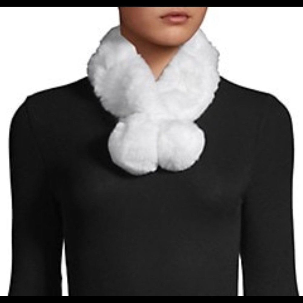 Rex Rabbit Fur Scarf - Firenz…